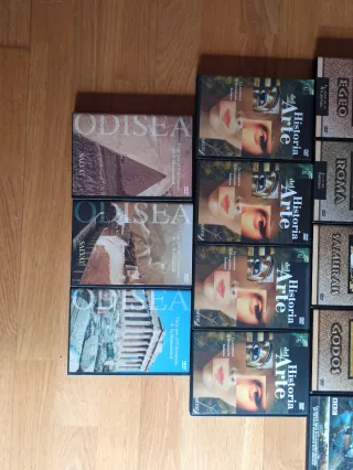Colección DVDs Civilizaciones Perdidas y Arte