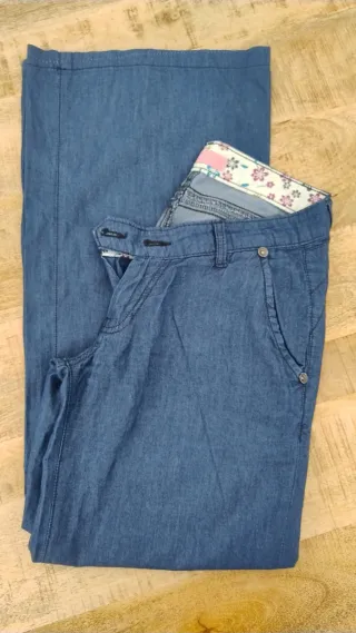 Lote 2 pantalones mujer talla 38.