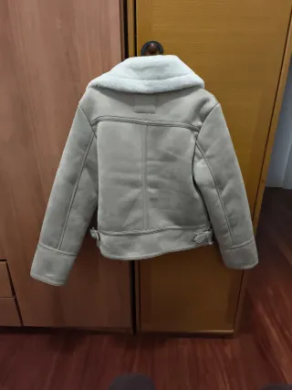 Chaqueta Bershka Beige Talla XS