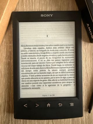 Sony Reader Libro Electrónico Negro