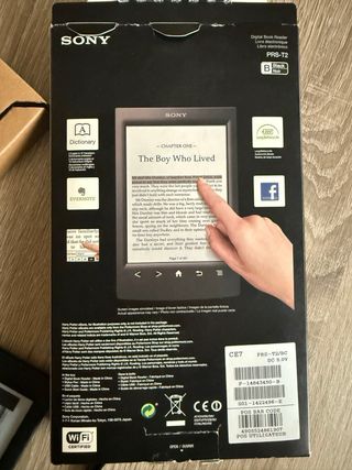 Sony Reader Libro Electrónico Negro