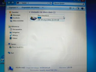 Portátil Sony Vaio Plata/Blanco
