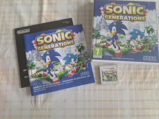 Sonic Generations, 3DS, versión española