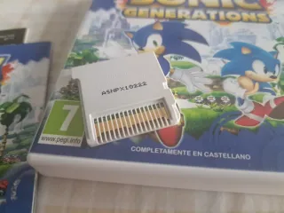 Sonic Generations, 3DS, versión española