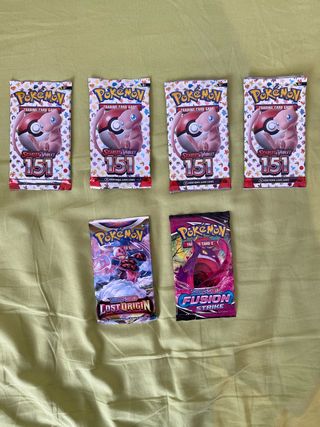 Sobres Pokémon 151 Inglés sin pesar