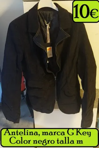 Americana G Key Negra Talla M