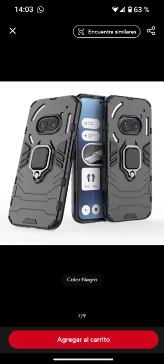 Funda magnética Nothing Phone 2A Plus