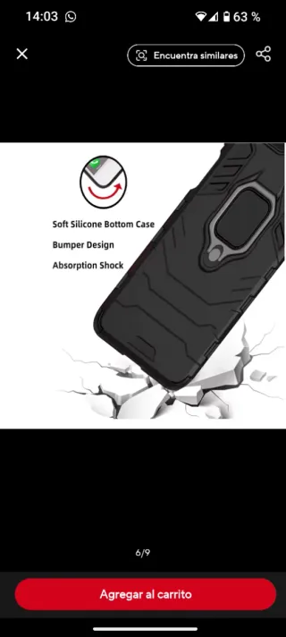 Funda magnética Nothing Phone 2A Plus