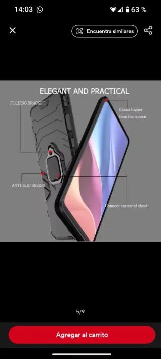 Funda magnética Nothing Phone 2A Plus