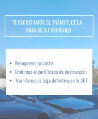 Tramitación de baja de vehículos!!! ¡¡¡GRATIS!!!