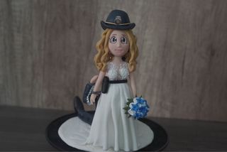 Figuras Novios Porcelana Fría Personalizadas