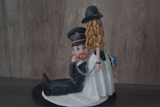 Figuras Novios Porcelana Fría Personalizadas