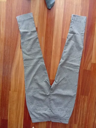 Pantalón cuadros vestir