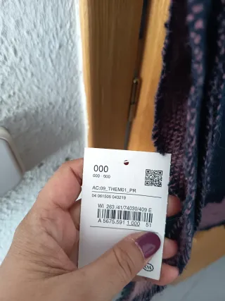 Bufanda a estrenar multicolor