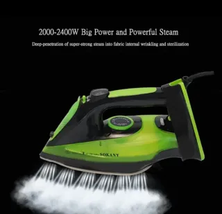 Plancha SOKANY 2000-2400W Potente Vapor