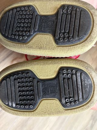 Botas de nieve rojas Grandboot niño