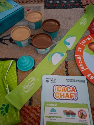 Juego de mesa ¡Caca Chaf! Pisa la Caca Hasbro
