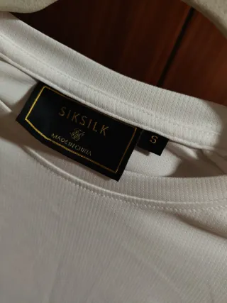 Camiseta Sik Silk Blanca Talla S