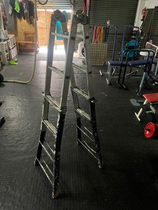 Escalera de aluminio