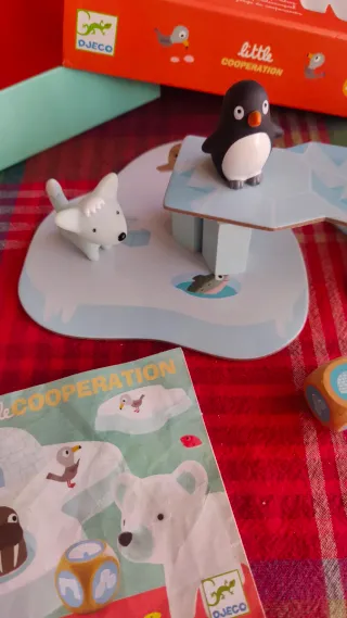 Juego de mesa infantil Little Cooperation Djeco