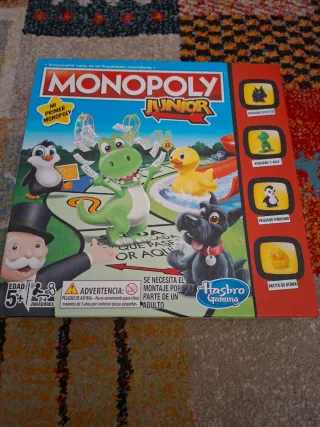 Monopoly Junior Mi Primer Monopoly Juego