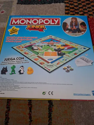 Monopoly Junior Mi Primer Monopoly Juego