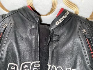 Chaqueta de piel Bering moto hombre