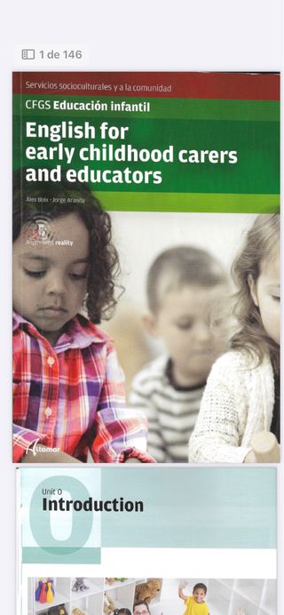 English for early childhood carers and educators.