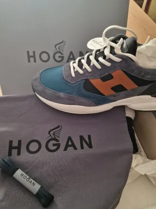 Zapatillas Hogan Azul y Gris