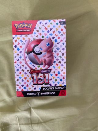 Cartas pokemon 151 Booster Bundle en ingles