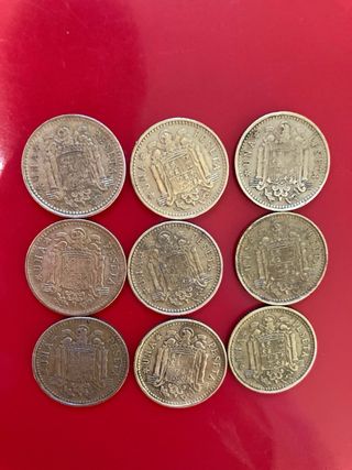 Moneda 1 peseta Francisco Franco 1966