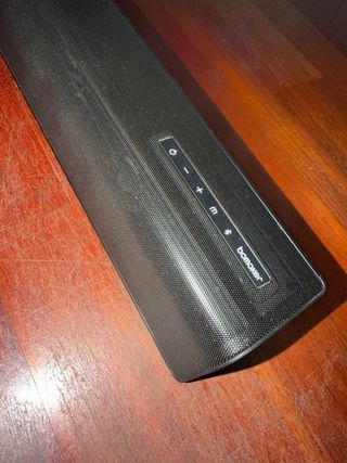 Barra de sonido negra