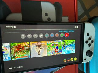 Nintendo Switch OLED 64GB Blanca/Negra