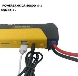 Avviatore Auto Furgone Batteria Emergenza