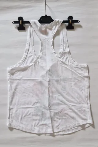 Canottiera Donna Victoria Secret Bianca