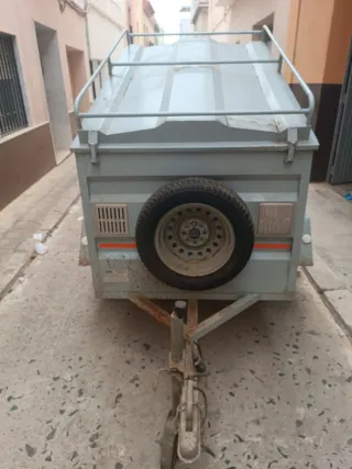 Remolque perros doble compartimento