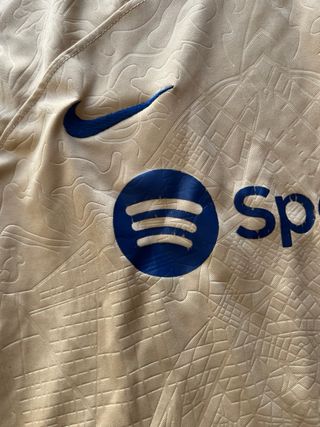 Camiseta Fútbol Barça Nike Dorada