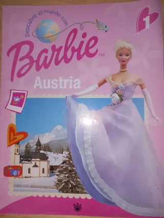 Lote de revistas clásicas de Barbie