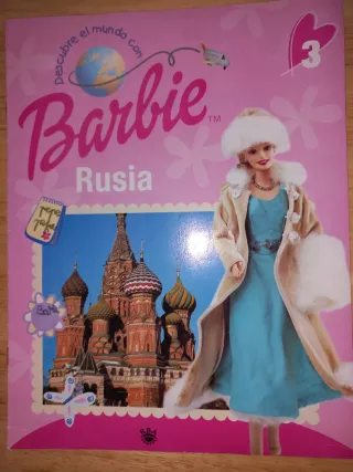 Lote de revistas clásicas de Barbie