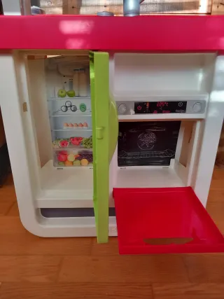 Cocinita Smoby Roja y Verde