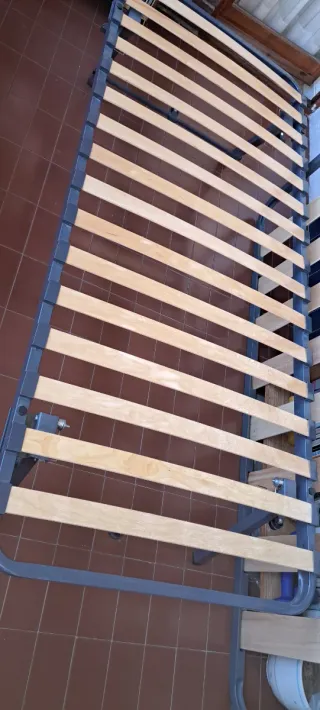 Somier 80 cm patas plegables