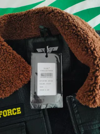 Chaqueta Aviador U.S. Air Force Negra