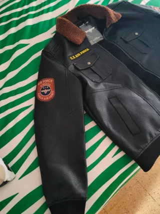 Chaqueta Aviador U.S. Air Force Negra