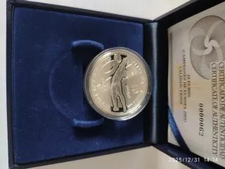 Moneda plata, campeones de Europa del 2028.