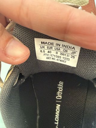 Zapatillas Salomon Senderismo