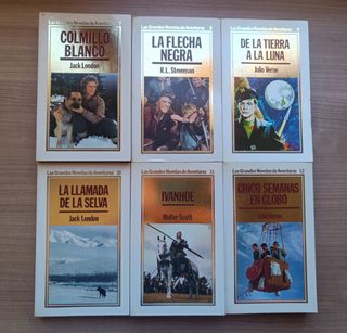 Libros Las Grandes Novelas de Aventuras