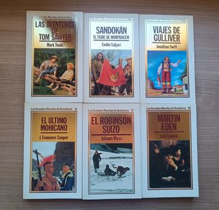 Libros Las Grandes Novelas de Aventuras