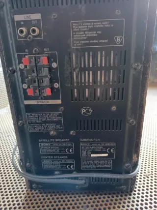 Sony SA-WMS225 Subwoofer Activo