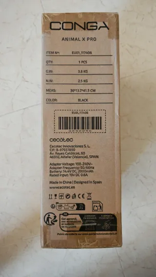 Cecotec Conga Animal X Pro Robot Aspirador