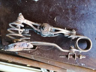 Sillín antiguo bicicleta vintage